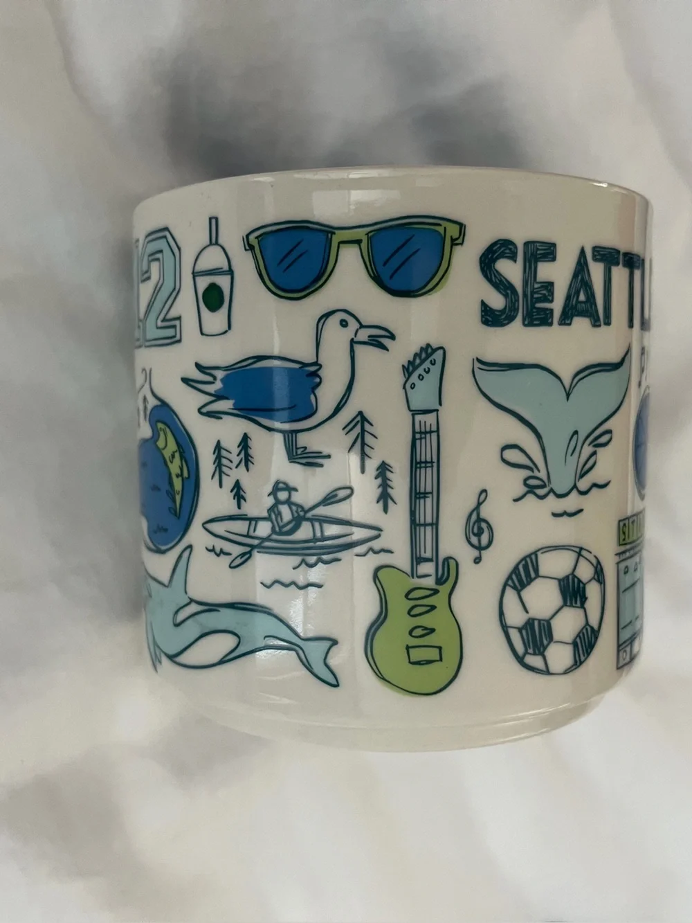New Starbucks mug Seattle Been There series original box 14 ounce